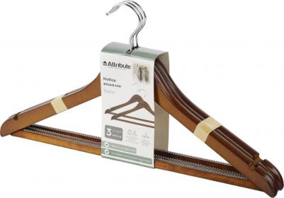 Набор универсальных вешалок STATUS — это идеальное решение для организации вашего гардероба. Вешалки изготовлены из натурального дерева, защищены