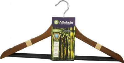Вешалка AHB233 наб. 3шт. универсальные BAMBOO 44см (2) – фото 4