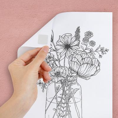 Клеевые квадраты двусторонние 22 мм х 22 мм – фото 2