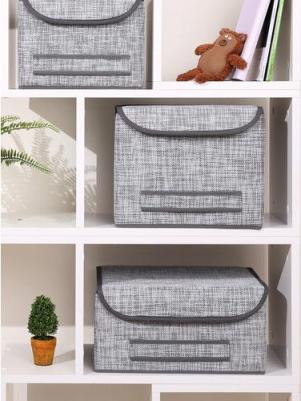 Коробка для хранения с крышкой 35x28x18см – фото 3