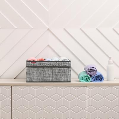 Корзина для хранения с ручками 30x30x14см – фото 2