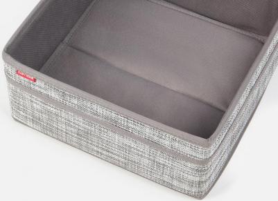 Корзина для хранения с ручками 30x30x14см – фото 6