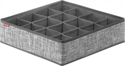 Органайзер для носков, чулок, колготок 35x35x10см, 16 ячеек – фото 6