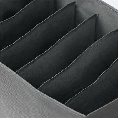 Органайзер для белья 6 ячеек 44х29х22 см"Смарт" цвет серый 9045676 – фото 6
