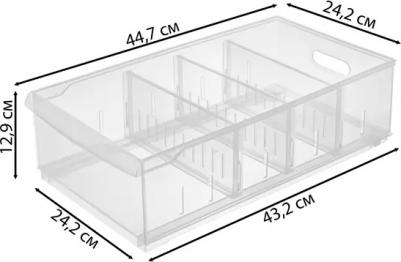 Контейнер универсальный Econova Rolly, 11.5 л, 242х450х129 мм – фото 6