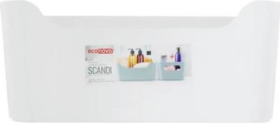 Корзина универсальная, 340х240х140 мм Scandi,10 л, цвет: белый – фото 3