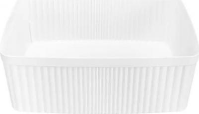 "Лоток с крышкой "Velvet" поможет в организации хранения полотенец, химии и других крупных предметов в ванной комнате. Размер: 29,5х22,5х11 см. Объём – фото 7