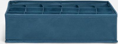 Короб-органайзер из коллекции "Аквамарин" от изготовлен из нетканого материала синего цвета и идеально подойдет для бережного хранения вещей – фото 3