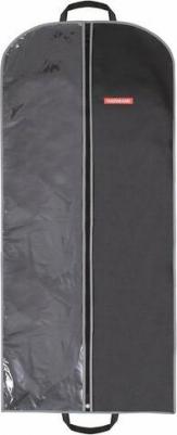 Чехол для одежды подвесной, с прозрачной вставкой, цвет: коричневый, 60 х 140 см – фото 3