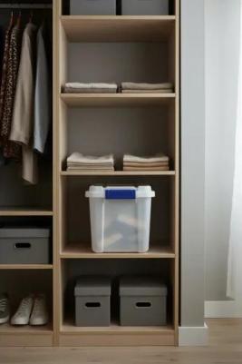 Контейнер 59x37x40 см полипропилен цвет прозрачный – фото 2