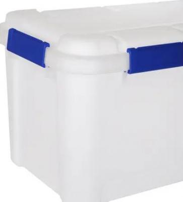 Контейнер 59x37x40 см полипропилен цвет прозрачный – фото 11