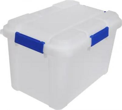 Контейнер 59x37x40 см полипропилен цвет прозрачный – фото 13