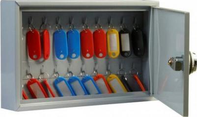 Шкаф для ключей MK-20 на 20 ключей, с кодовым замоком 300x50x180