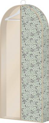 Чехол для одежды объемный TTC-2 Botanica 60х137х10см