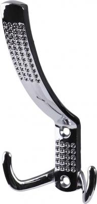 Эргономичный и прочный трёхрожковый крючок из цинкового сплава. Благодаря своему нейтральному дизайну вписывается в любой интерьер