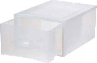 Система хранения Мобиле 26.7x38x17.8 см пластик без крышки цвет прозрачный – фото 6