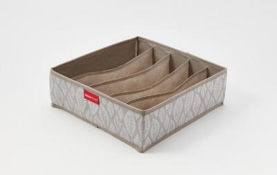 Органайзер складной для белья листья 1 шт., 5 секций, без крышки – фото 2