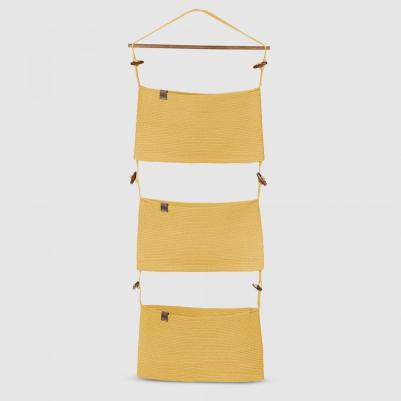 Органайзер подвесной горчичный 34х19 см
