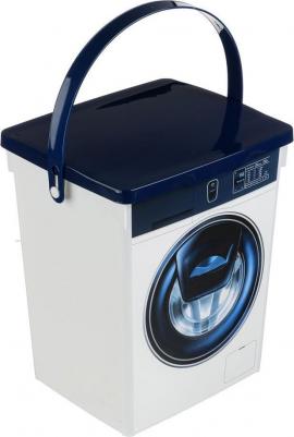 Коробка для хранения КОНТЕЙНЕР ДЛЯ СТИРАЛЬНОГО ПОРОШКА 5л, 4349300, белый – фото 6