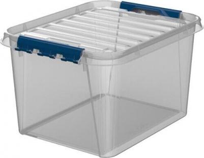 Ящик для хранения "Профи Комфорт", 23 л, прозрачный (4379400)