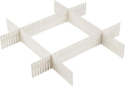 Разделитель для ящика, 47 x 7 см, 4 шт, белый – фото 1