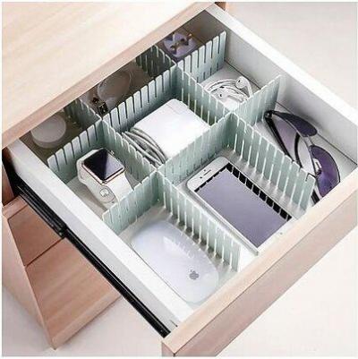 Разделитель для ящика, 47 x 7 см, 4 шт, белый – фото 2