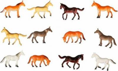 Игровой набор В мире животных Лошади Т50496 12 шт – фото 2