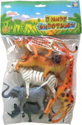 Набор из 6 фигурок В мире животных - Дикие животные, 8.5 см