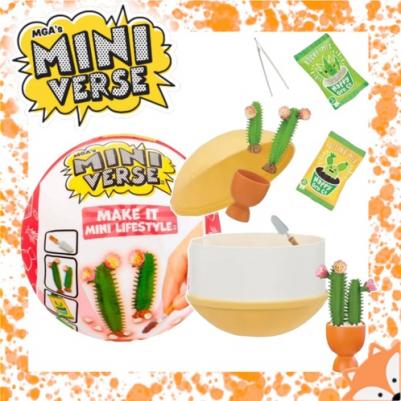 Игрушка-сюрприз MGAs Miniverse Mini Lifestyle S1B в непрозрачной упаковке, 591856X2EUC