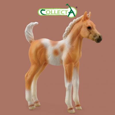 Фигурка животного Лошадь Жеребёнок Пинто Паломино, 88669b