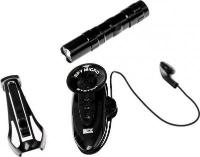 Шпионская игрушка Набор для слежки подслушивающее устройство и фонарик в комплекте, работает от батареек – фото 8