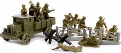 Набор солдатиков Саперы (Для масштабных моделей) С-204-Ф