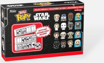 Фигурка Bitty POP! Star Wars S2 Luke+R2-D2+Princess Leia+Mystery 4PK 83668 – фото 1