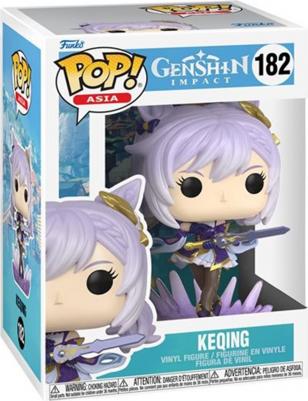 Фигурка POP! Геншин Импакт Ке Цин с оружием Genshin Impact №182 головотряс 11,5 см