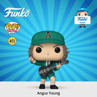 Фигурка ! Rocks AC/DC Angus Young (Green)