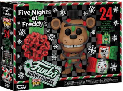 Набор подарочный Advent Calendar FNAF 2023 Pkt POP 24 фигурки 72480