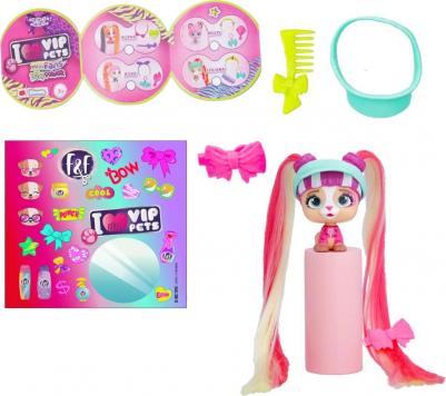 Фигурка VIP PETS BOW POWER Модные щенки коллекция Мини Фаны AMANDA 714878