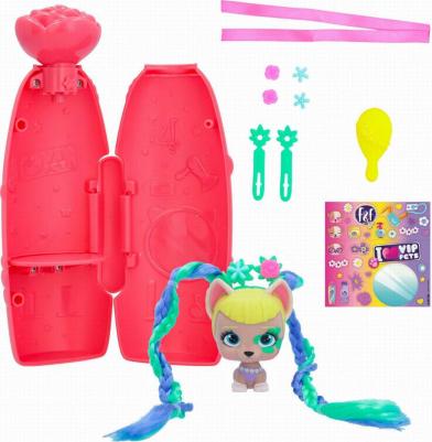 Фигурка VIP PETS SPRING VIBES Модные щенки коллекция Мини Фаны, 1 шт, в ассорт – фото 4