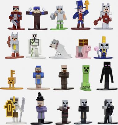 Набор фигурок Minecraft - Nano Metalfigs - Wave 4 – фото 1
