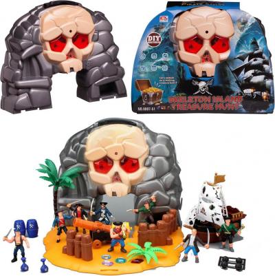 Набор пиратский Остров черепа, в коробке - [WK-25992]