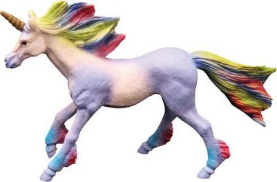 Фигурки MM206-442 Мир фэнтези Семья фиолетовых единорогов, 2 предмета – фото 1