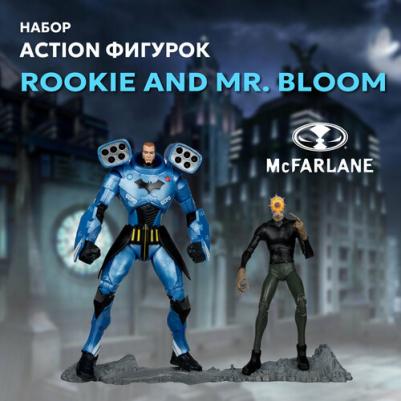 Набор фигурок Batman: Endgame - DC Multiverse - Rookie & Mister Bloom
