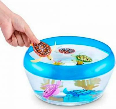 Интерактивная игрушка Robo Turtle плавающая черепаха (оранжевая) – фото 5