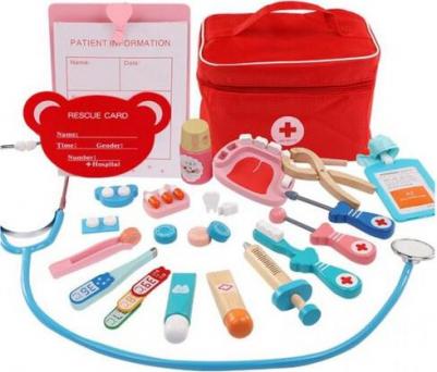 Игровой набор "Играем в доктора" мягкий кейс 22х15х14 см – фото 7