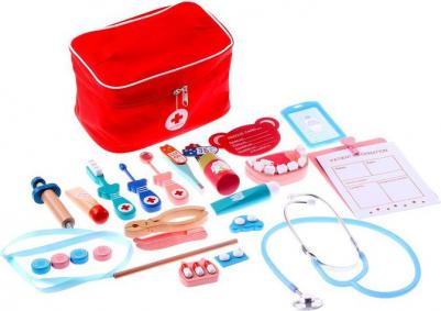 Игровой набор "Играем в доктора" мягкий кейс 22х15х14 см – фото 15