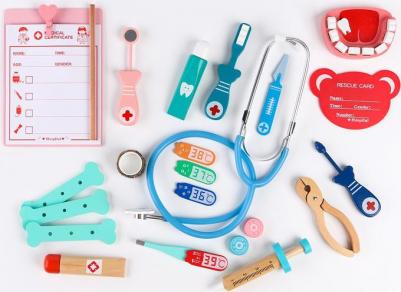Игровой набор "Играем в доктора" мягкий кейс 22х15х14 см – фото 18