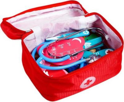 Игровой набор "Играем в доктора" мягкий кейс 22х15х14 см – фото 19