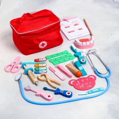 Игровой набор "Играем в доктора" мягкий кейс 22х15х14 см