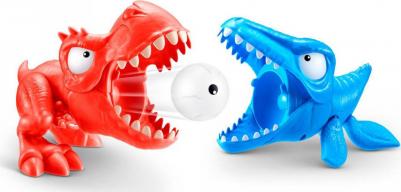 Игрушка-сюрприз ZURU Dino Island T-Rex Battles Битва Тираннозавров мини, игрушки для мальчиков,74114 – фото 4