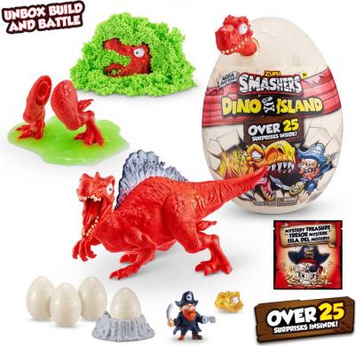 Игровой набор Smashers Dino Island сюрприз в яйце "Большое яйцо", 25 сюрпризов – фото 8